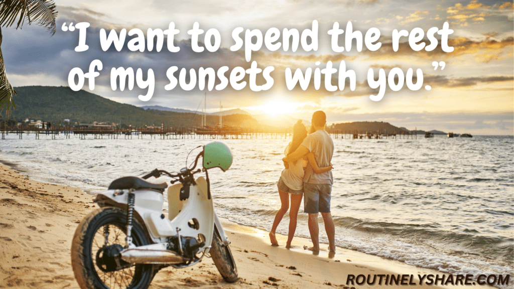 Romantic Sunset Quotes