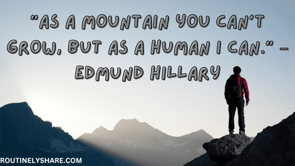 Short Mountain Quotes